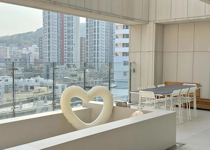 公寓式飯店 Theoda Gwangalli Private Terrace 釜山
